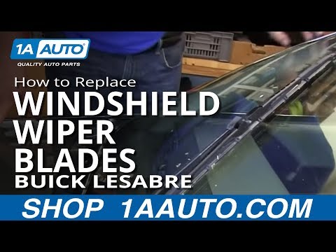 How To Install Replace Windshield Wiper Blades 1997-99 Buick Lesabre