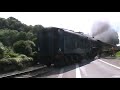 60007 Sir Nigel Gresley at New Bridge Crossing