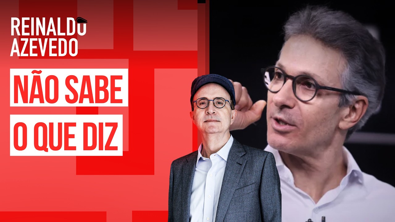 Reinaldo Azevedo – Zema, com campanha pífia, faz sabatina maluca. É o samba-do-branquelo-doido