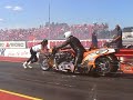 Supertwin Top Fuel: Joe Heezen in Mantorp.2008