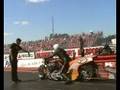 Supertwin Top Fuel: Joe Heezen in Mantorp.2008
