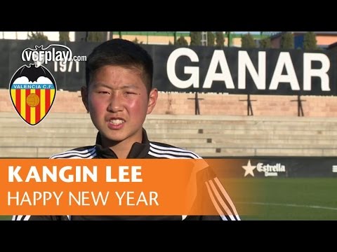 Valencia CF: Kangin Lee wishes a Happy New Year to all Koreans