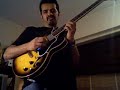 BB King Style Blues played on an ES339