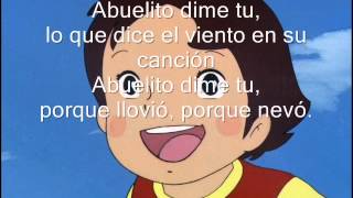 letra de abuelito dime tu