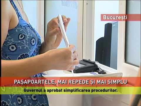Procedurile de eliberare a pașapoartelor, simplificate