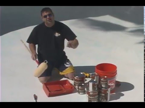 how to paint a swimming pool