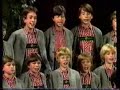 Well thank you laughne for giving the complete title of the melody:DThe German folk song   Die Silbergraue Straußenfeder performed by Tölzer Knabenchor in 1986Though some Tölzer fans have already posted this I'm still delighted to upload my own:D