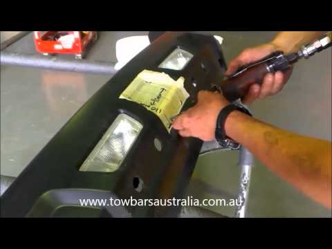 how to fit a towbar on a nissan x trail