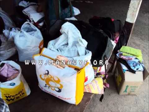 how to collect used clothes