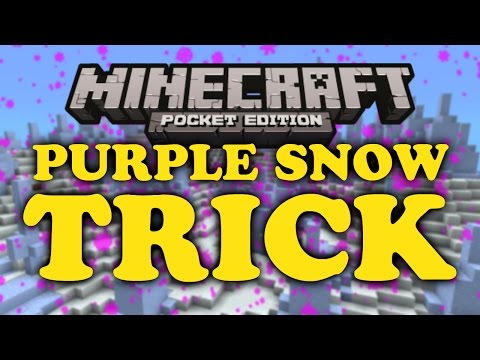 how to make purple carpet in minecraft pe