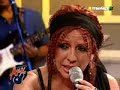 albita rodr�guez y  el cantante braulio en la descarga con albita, ptograma de la televisora miamense megatv conducido por albita