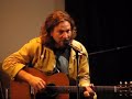 Eddie Vedder sings 'No More'