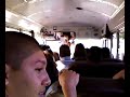 Candi Reads Note on bus 111