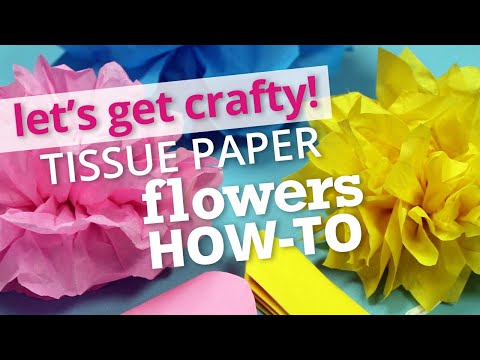 how to make paper flowers