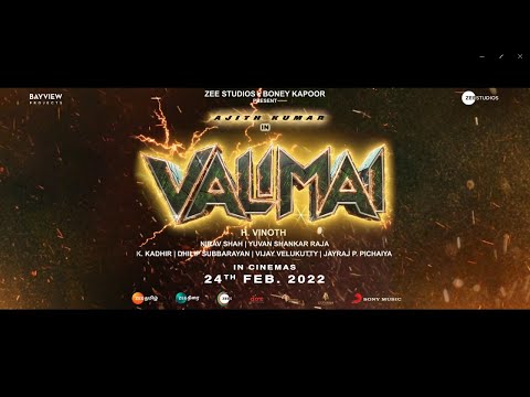 Valimai - Promo Latest Official 