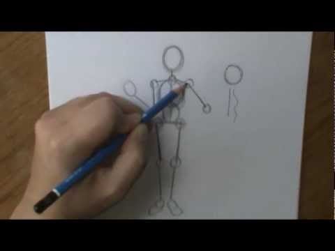 how to draw a a person