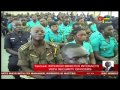 Interior Minister Interact With Security Officers - YouTube
