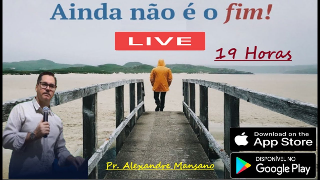 Ainda não é o fim  -   #alexandremansano #semeandoamordedeus #rosilenimansano