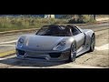 Porsche 918 Spyder for GTA 5 video 10