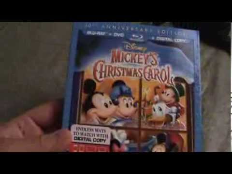 Mickey's Christmas Carol 30th Anniversary Blu-Ray Unboxing
