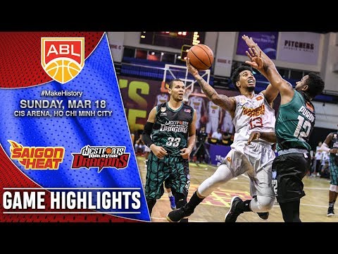 Saigon Heat vs Westports Malaysia Dragons | HIGHLIGHTS | 2017 2018 ASEAN Basketball League