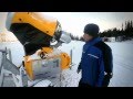 Slik lager du snø
