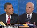 10/15/08 Pres. Debate: \"I\