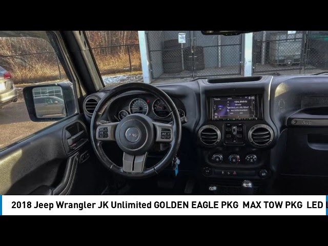 2018 Jeep Wrangler JK Unlimited | GOLDEN EAGLE PKG | MAX TOW in Cars & Trucks in Strathcona County