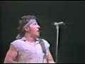 bruce springsteen born in the usa from brendan byrne arena,new jersey, august 12th, 1984. absolutely great!!! thanks brucevideos.com
