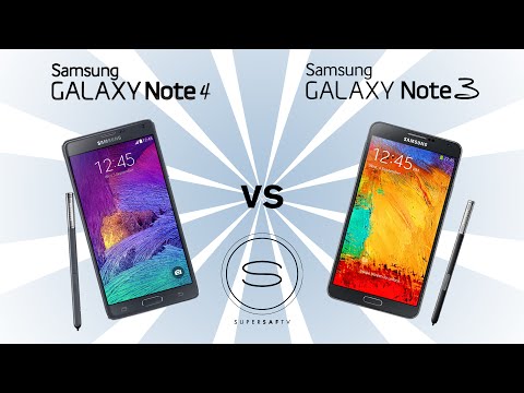 Samsung Galaxy Note 4 vs Samsung Galaxy Note 3