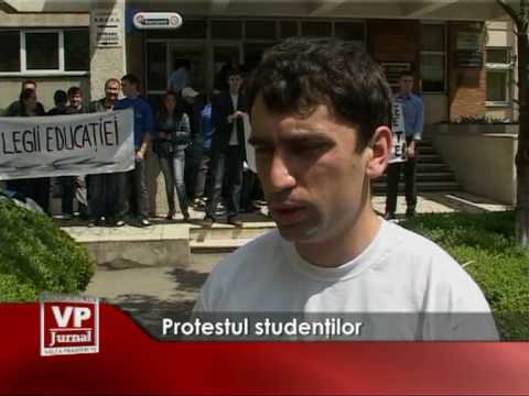 Protestul studentilor