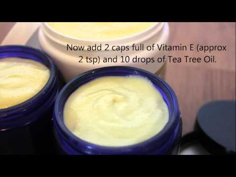 How to: Whipped Shea Butter for Dry skin/ Eczema