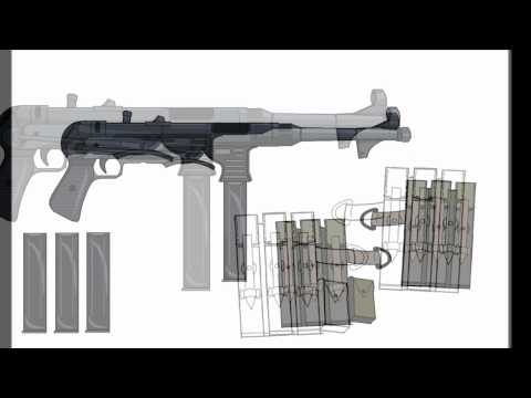 how to draw mp40
