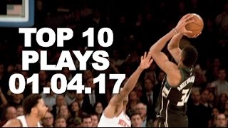 "Giannis Antetokounmpo...at the buzzer!" (VIDEO)