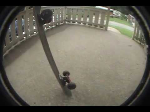 RobbySkateboard - lol it just randomly started to rain and yea i know the inward heel sucked but the tre and 360 pressure flip didnt.