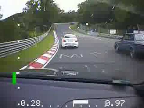 Following the Ring Taxi with a BMW 330 Ci