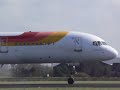 Landing Iberia Boeing 757-200 schiphol polderbaan