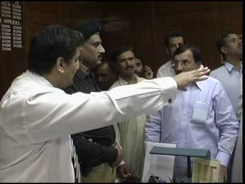 Quarrel of Zila Nazim Attock with DCO Attock