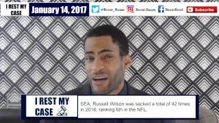 Prediction on Seahawks vs Falcons NFC Divisional game 2017. I Rest My Case: Episode 3