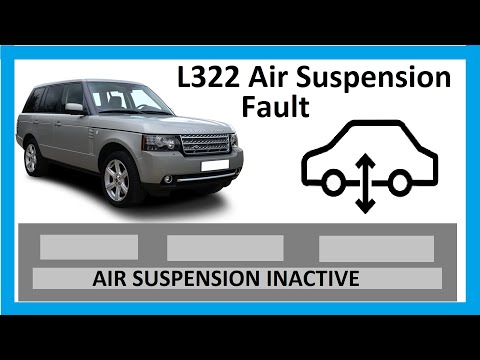 How to reset the air suspension inactive warning Range Rover
