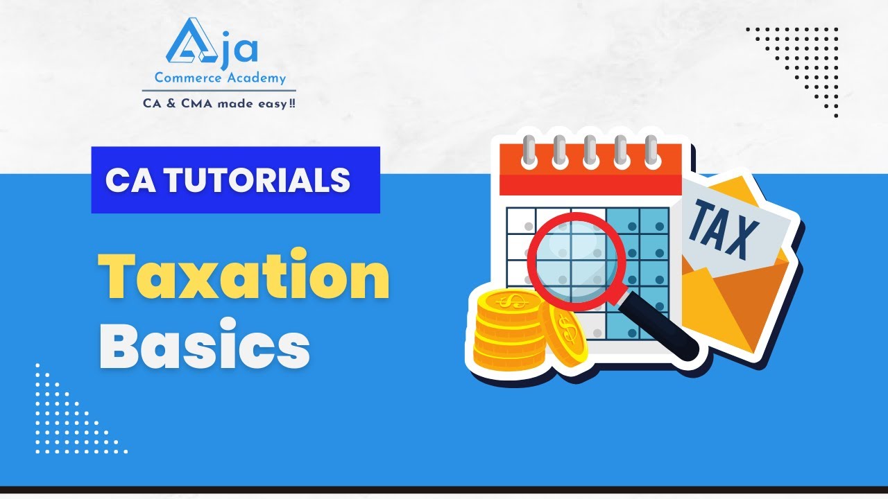 Taxation Basics Session || AJA Commerce Academy || CA Coaching in Hyderabad