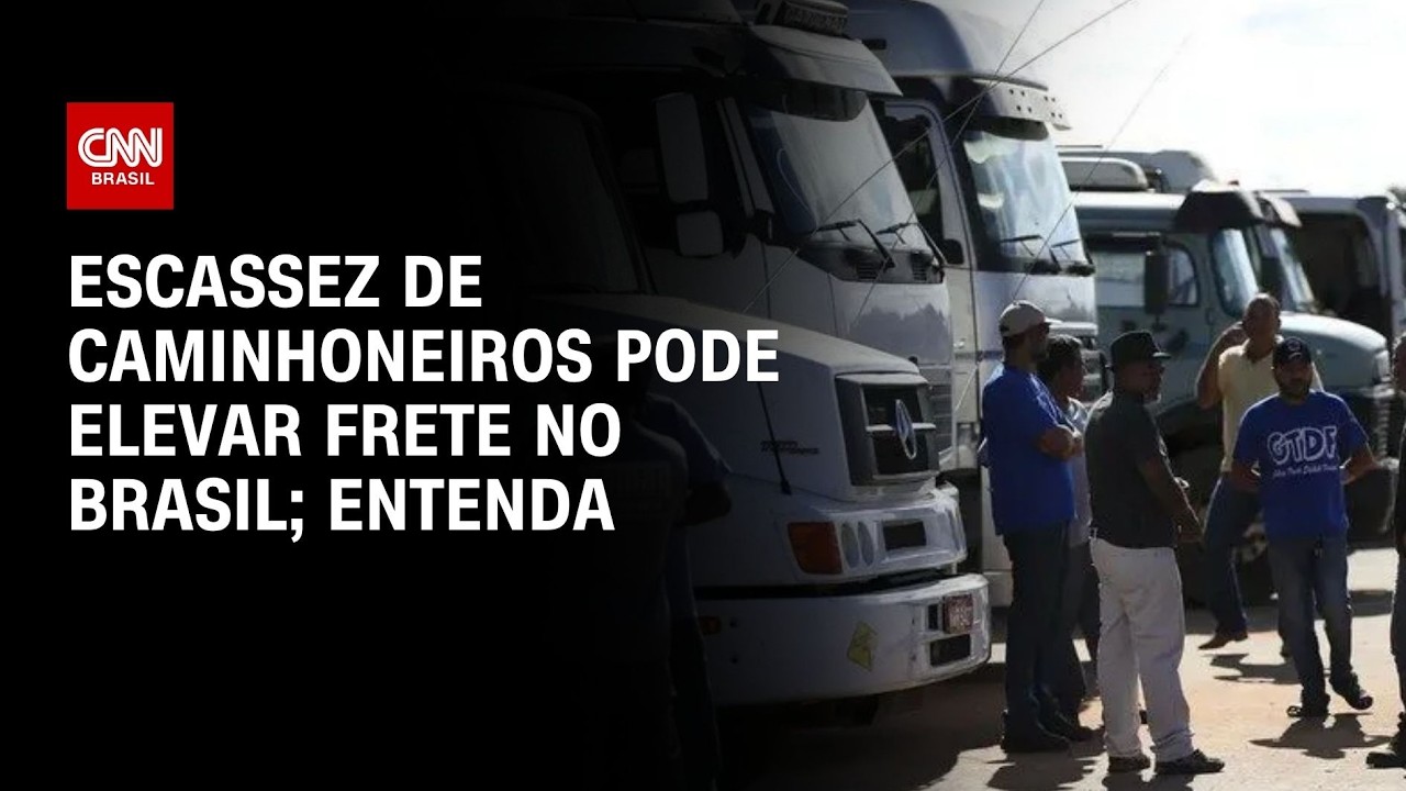 Escassez de caminhoneiros pode elevar fretes e pressionar logística; veja análise | HORA H