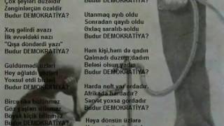 Super satirik seir:Budur demokratiya?-Vüsal Hüseyn şeiri