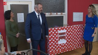 Ježíškova vnoučata navštívila domov seniorů