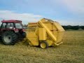 Zetor 8045 + New Holland 841 - prasowanie Zetor 8045 + New Holland 841 - prasowanie