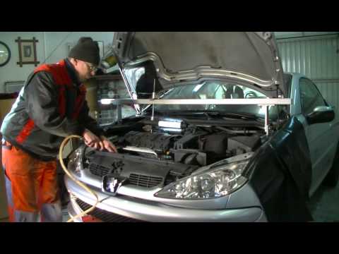 how to change alternator belt peugeot 307