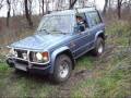Test mechanizmów różnicowych 4x4 Pajero I.