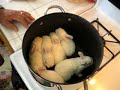 yummm - cooking baby rabbits