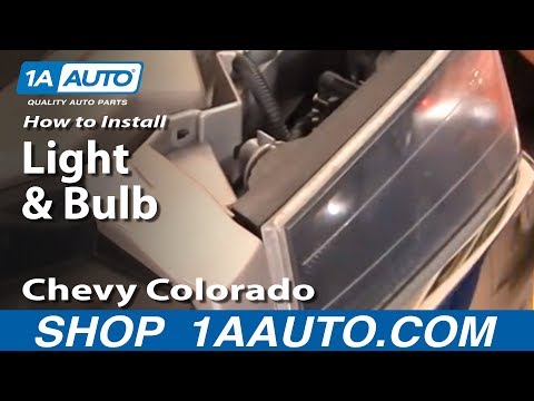 How To Install Replace Parking Light and Bulb Chevy Colorado 04-12 1AAuto.com