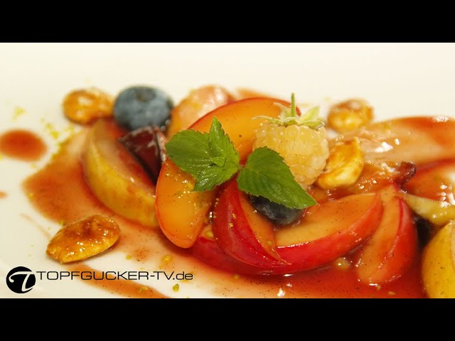 Ragout von Herbstfrüchten | Beigabe zur  Créme Brûleé | Kompott selbst gemacht
